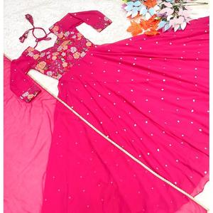 ชุดเดรสงานเต้นรำงานพรอมสีชมพูมีสไตล์แนวแฟชั่น - Product Image 2