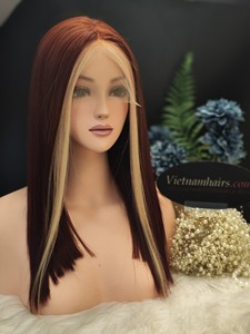 Extensiones de Cabello Vietnamita de Doble Trama, Sin Enredos, Sin Caída, Teñibles, Decolorables, 100% Virgen Remy, Súper Finas, 20-80cm - Product Image 1