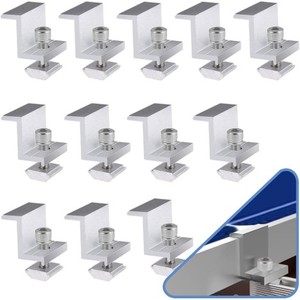 Kit de fixation de panneau solaire pré-assemblé 30 mm pour bord PV, installation facile - Product Image 2