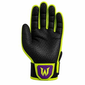 2026 Custom <b>Baseball</b> Batting <b>Gloves</b> Premium Leather Anti-Slip Grip Adult Youth <b>Baseball</b> <b>Gloves</b> OEM Logo Sports Training - Product Image 2