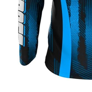 Maillot de motocross haut de gamme, logo personnalisé, prix usine OEM/ODM, fournisseur de vêtements de course durables, respirants et performants - Product Image 2