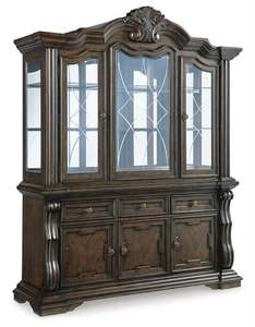 Juego de Comedor Tradicional de Madera Antigua con 8 Sillas - Muebles de Comedor Hechos a Mano y Duraderos - Product Image 6