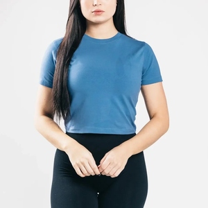 T-shirts personnalisés pour femmes les plus vendus – Qualité supérieure, séchage rapide, écologiques, respirants, faible MOQ, tissu doux, pour l'été et l'extérieur - Product Image 4