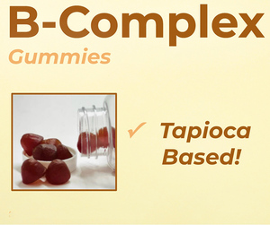 Proveedor Líder en Ventas de Gomitas a Base de Tapioca con Complejo Vitamínico B para el Apoyo Energético, Disponibles en Sabor a Fresa Roja Oscura - Product Image 5