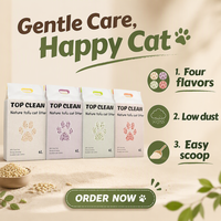 Fournisseur OEM de litière pour chat au tofu en marque blanche pour des gammes de produits pour animaux de compagnie personnalisées, achat en gros et distribution mondiale