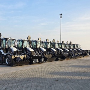 รถตักล้อยางไฮโดรมีค 102S ดีเซล สีขาว อุปกรณ์ก่อสร้าง พร้อมบุ้งกี๋ขนาด 1.4 เมตร กำลัง 75 กิโลวัตต์ - Product Image 3