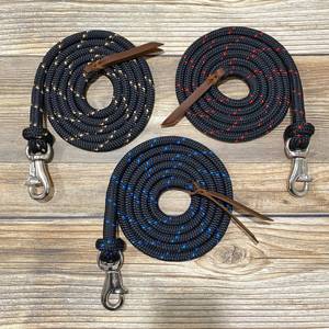 Corde de trelage robuste pour chevaux avec accessoires en laiton, 3 mètres, 5 mètres, 10 mètres, 20 mètres, équipement d'équitation pour ranch - Product Image 1