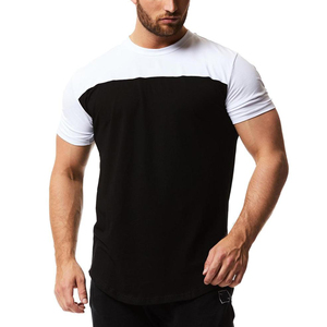 เสื้อยืดออกกำลังกายผู้ชายสองสี ระบายอากาศได้ดี ผ้าฝ้าย 100% สกรีนลาย โอเวอร์ไซส์ เป็นมิตรกับสิ่งแวดล้อม เหมาะสำหรับใส่ในยิมหรือลำลอง - Product Image 2