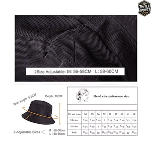 Trendy Custom Unisex Bucket Hat Waterproof Nylon Outdoor Fishing Hat Plain Blank Summer Sun Protection Cap OEM <b>Log</b> - Product Image 5