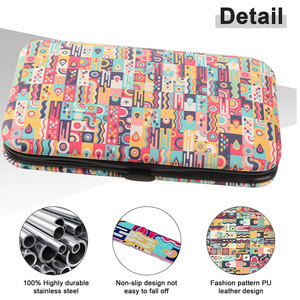 Multi-Functional Luxurious <b>Manicure</b> <b>Kit</b> with Nail Clippers Cuticle Tools Premium Stainless Steel Customizable Gift Box Packaging - Product Image 4