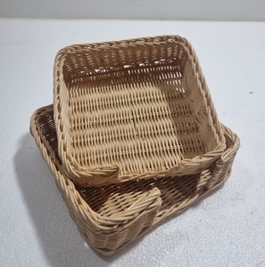 Organizador de Servilletas Cuadrado Estilo Rústico Marrón Ecológico, Precio de Fábrica al Por Mayor, Hecho en Vietnam, Artículos Más Vendidos - Product Image 1