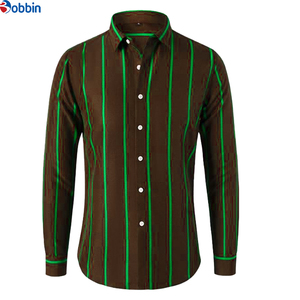 Nouvelle Collection Chemises Habillées pour Hommes – Chemises Décontractées à Manches Longues pour Hommes – Chemise Classique Imprimée Slim pour Hommes avec Doublure – Design Tendance - Product Image 4