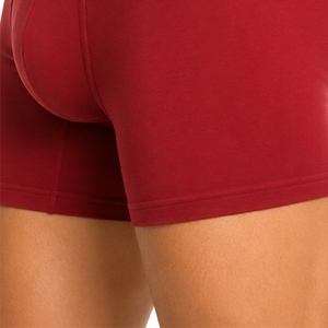 Men's <b>Boxer</b> Briefs Soft Stretch Comfortable Breathable Knitted Cotton Spandex Underwear Solid Color For Men Underwear - Product Image 6