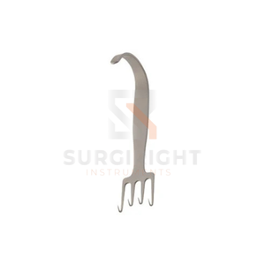 เครื่องมือผ่าตัดแบบใช้ซ้ำได้ Freeman Rake Surgery Retractor ผลิตจากเหล็กกล้าไร้สนิมเยอรมัน สำหรับศัลยกรรมกระดูกและข้อ ได้รับมาตรฐาน CE ISO Class I MOL Safety Surgical - Product Image 5