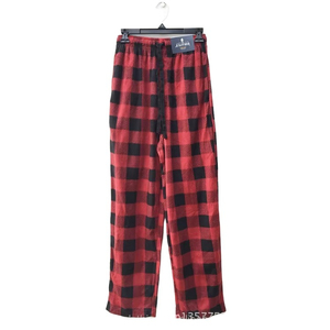 Classic Royal Plaid Flannel Pajama Pants for Men Plus Size Casual Warm Stylish Sleep Pants for <b>Winter</b> Nights - Product Image 1