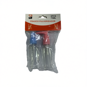 Set di 2 Flaconi Spray in Plastica da 75ml, Portatili e Semplici, per Pulizia Domestica e Accessori - Product Image 1