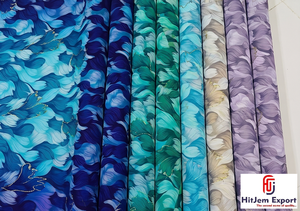 High Grade Digital Printed Polyester Fabric Soft Lightweight Material for Garments Dresses and Home Textiles - Product Image 6