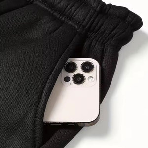 ชุดวอร์มผู้ชายขายส่ง ออกแบบโลโก้ได้ตามต้องการ ชุดกีฬา 2 ชิ้น ผลิตจากผ้าฝ้าย 100% ชุดออกกำลังกาย ชุดวิ่งจ๊อกกิ้ง - Product Image 6