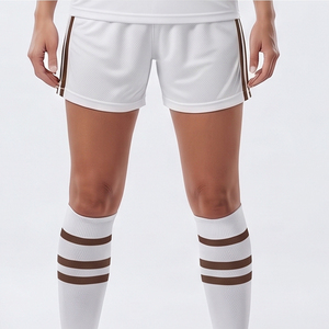 Ensemble de maillots et shorts de football 100 % polyester pour équipe sportive, avec nom et numéro, unisexe - Product Image 5