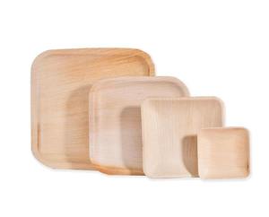Platos de Hoja de Palma Areca de la Mejor Calidad al por Mayor, Platos Desechables Resistentes a Fugas para Catering Comercial y Uso Doméstico - Product Image 4