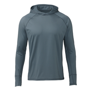 Hoodies de pêche respirants et anti-UV avec impression par sublimation sur tissu polyester, étiquettes personnalisées et production de vêtements en gros - Product Image 1