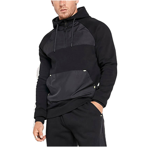 Ensemble de survêtement décontracté deux pièces pour homme, coupe ajustée, séchage rapide, en molleton 100 % coton, idéal pour la gym et le fitness - Product Image 3