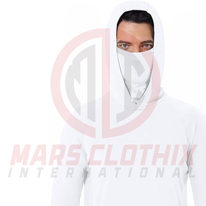 เสื้อฮู้ดตกปลาแบบแห้งเร็วสำหรับกิจกรรมกลางแจ้ง ราคาขายส่ง ราคาถูก พิมพ์ลายแบบซับลิเมชั่น เสื้อฮู้ดผู้ชายสำหรับตกปลา - Product Image 5