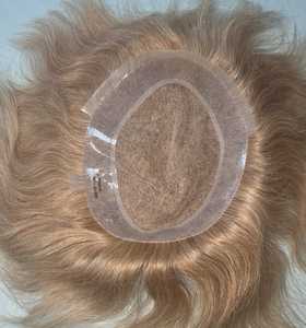 Premium Quality <b>Mens</b> Hair <b>Wig</b> Kinky Straight Remy Hair Toupee 100% Density Best Hair for <b>Men</b> - Product Image 6