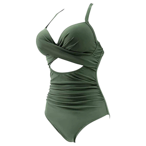 บิกินีและชุดชายหาดชุดว่ายน้ำชิ้นเดียวควบคุมหน้าท้องของผู้หญิง - Product Image 2