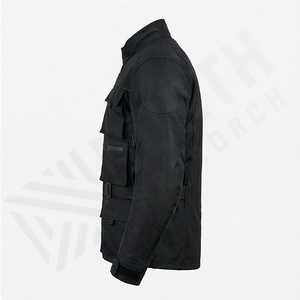 Chaqueta de Motocicleta Impermeable y Cortavientos de Invierno con Logotipo Personalizado, Chaqueta de Carreras de Algodón Transpirable de Secado Rápido para Hombre - Product Image 3