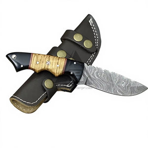 มีดใบตายเหล็กดามัสกัสคุณภาพสูง ผลิตในปากีสถาน ขายดีที่สุด เหมาะสำหรับงาน DIY  ปรับแต่งได้ตามต้องการสำหรับการล่าสัตว์ - Product Image 4