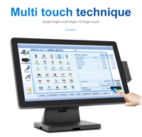 Terminal de point de vente Taixun TX-A1853L8 avec écran tactile capacitif 10 points de 18,5 pouces, Windows 10/11, garantie de 18 mois