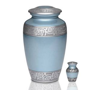 Urna de cremación para recuerdo, Juego de 2 tarros de cenizas de alta calidad, hechos a mano, más vendidos, la mejor calidad, urna tallada a mano elegante - Product Image 1