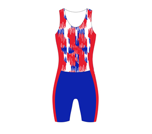 Professional Men's <b>Wrestling</b> Competition Singlet - Product Image 3