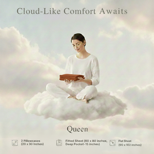 Juego de Sábanas de Microfibra Suave al Tacto con Fundas de Almohada |   Tela Transpirable Resistente a la Decoloración |   Ropa de Cama Elegante de Color Sólido XL |   2026 - Product Image 4