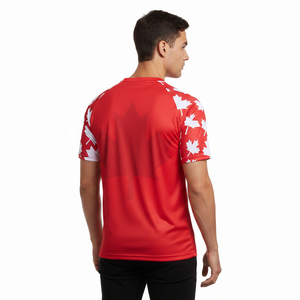 Camisetas de Fútbol Sublimadas de Poliéster de Manga Corta, Transpirables, Tallas Grandes, Personalizadas, Nuevo Diseño, Uniforme de Fútbol, Superventas - Product Image 2
