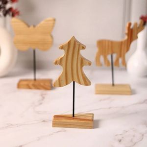 Soporte de Madera para Decoración Navideña, Juego Familiar para Sala de Estar - Product Image 3