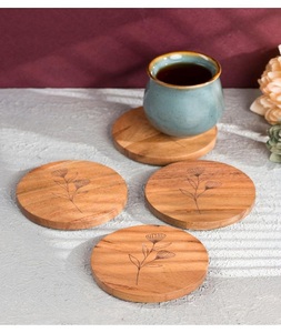Posavasos de Madera en Blanco de Buena Calidad, Diseño Clásico Ecológico, Grosor Personalizado, Venta al por Mayor, Alta Calidad, F S INTERNATIONAL - Product Image 5