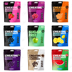 Permen Kreatin <span class=keywords><strong>Raspberry</strong></span> Kustom Bebas Gula OEM ODM Label Pribadi Nutrisi Olahraga Energi Permen Kreatin Monohidrat - Product Image 5