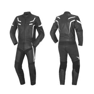 Combinaison de course en cuir, combinaison de moto en cuir, combinaison de moto en cuir de vachette de qualité supérieure pour hommes et femmes, prix de gros - Product Image 6