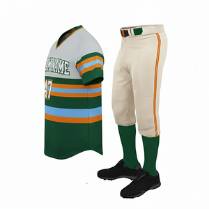 Tenues de baseball personnalisées professionnelles 2026 – Ensemble maillot et pantalon de baseball imprimé par sublimation pour hommes – Vêtements de sport d'équipe OEM ODM – Vente en gros - Product Image 5