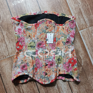 <b>Underbust</b> Steelboned Printed Waist Training And Fashion Corset - Product Image 2