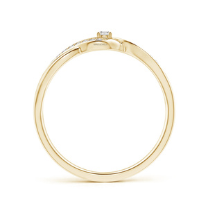 Anillo de Compromiso y Boda para Mujer, Clásico, en Oro Amarillo de 10K, 14K, 18K, Plata 925, 935, con Diamante Cultivado en Laboratorio, Bañado en Rodio - Product Image 4