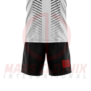 Uniforme de Fútbol de Manga Corta Transpirable, Diseño Personalizado, Color y Talla a Medida, Fabricado en Fábrica, Ligero, en Venta - Product Image 5