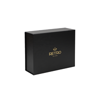 XUZE PB-1025 Coffret Cadeau en Carton pour Lunettes de Soleil et de Vue, Emballage en Carton Noir Recyclé, Logo Personnalisé, 191x60x143mm, MOQ 200 pièces