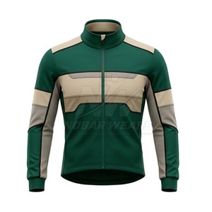 <b>Cycling</b> Wind <b>Jacket</b> With Lightweight Fabric Full Front Zipper Breathable Sections Reflective Details And Comfortable Outdoor Use - Product Image 2