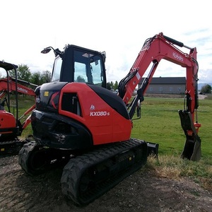 Mini-excavatrice Kubota KX040-5 de haute qualité, mini-excavatrice haute performance conçue pour une excavation rapide, contrôle facile et puissant. - Product Image 6