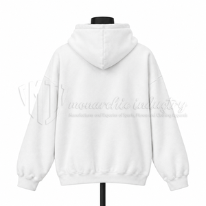 Women’s <b>White</b> <b>Oversized</b> <b>Hoodie</b> Custom Bow Graphic Pullover Casual Streetwear Fleece <b>Hoodie</b> Manufacturer - Product Image 2
