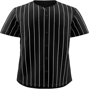 Maillots de baseball personnalisés en gros, design uni, manches courtes, avec logo frontal, vêtements de sport avec nouvelle technique de sublimation - Product Image 1