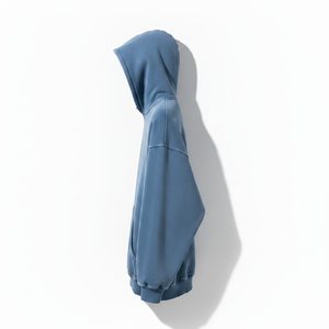 Sudadera con Capucha Azul para Hombre, Talla Grande, de Felpa de Algodón, Informal, con Logotipo Frontal y Bolsillo, Diseño Otoñal, Calidad Premium, Nuevo Diseño - Product Image 5